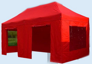 Rychlorozkládací nůžkový stan STANDARD 6 x 3 m