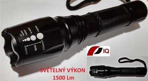 LED dobíjecí PROFI - outdoor svítilna IQ-1500Lm